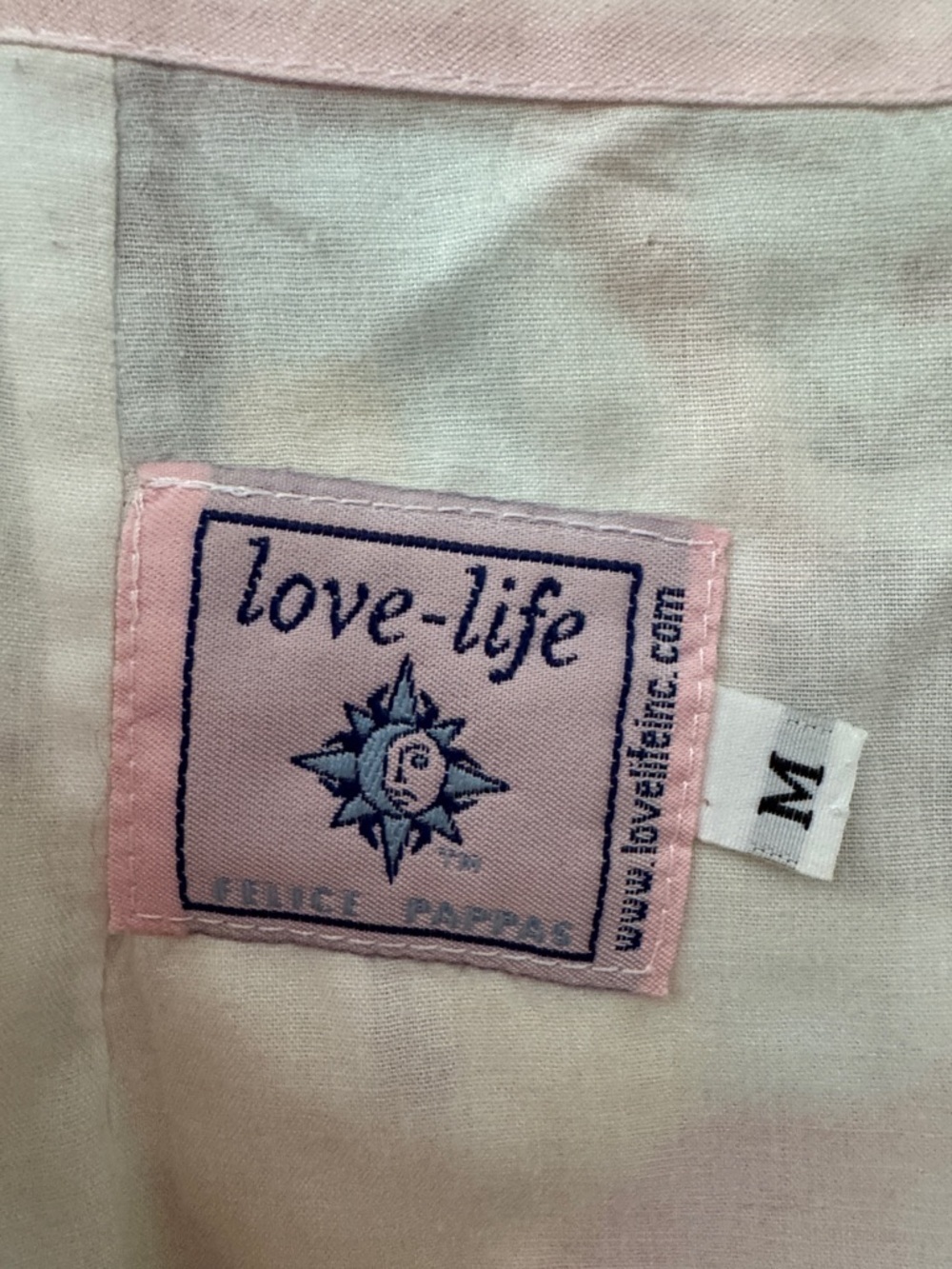 Retro 90’s Y2K Feminine Power Pastel 100% Cotton A-Line Skirt - Picture 2 of 5